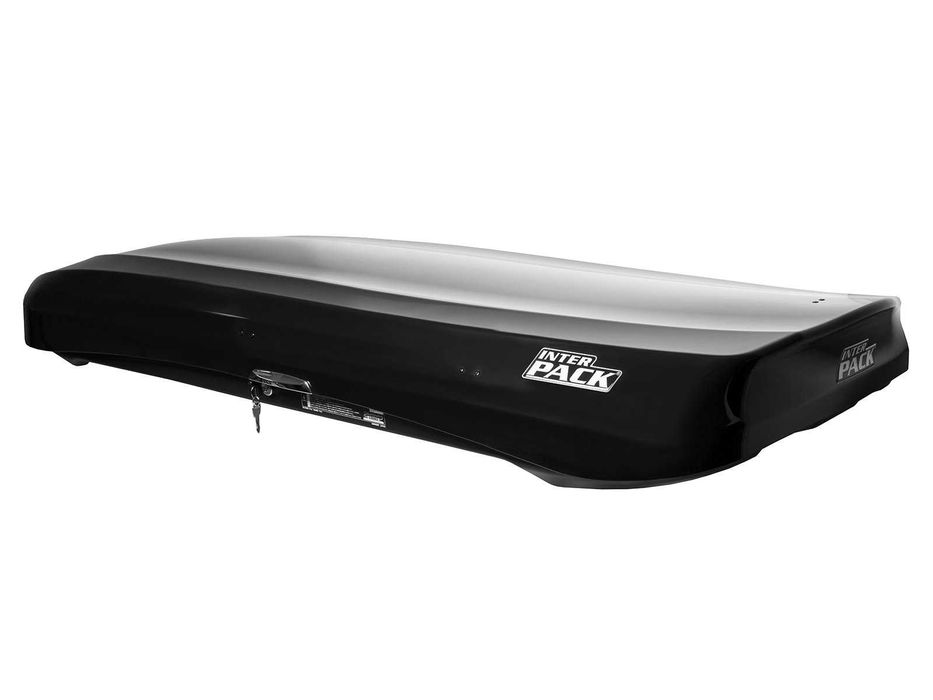 Bagażnik Box dachowy Kufer Boks bagażowy Inter Pack Skugga L 660 black