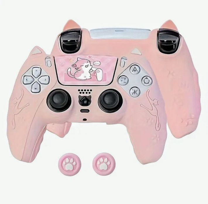 Nowe etui silikonowe z akcesoriami na pad do PSP 5