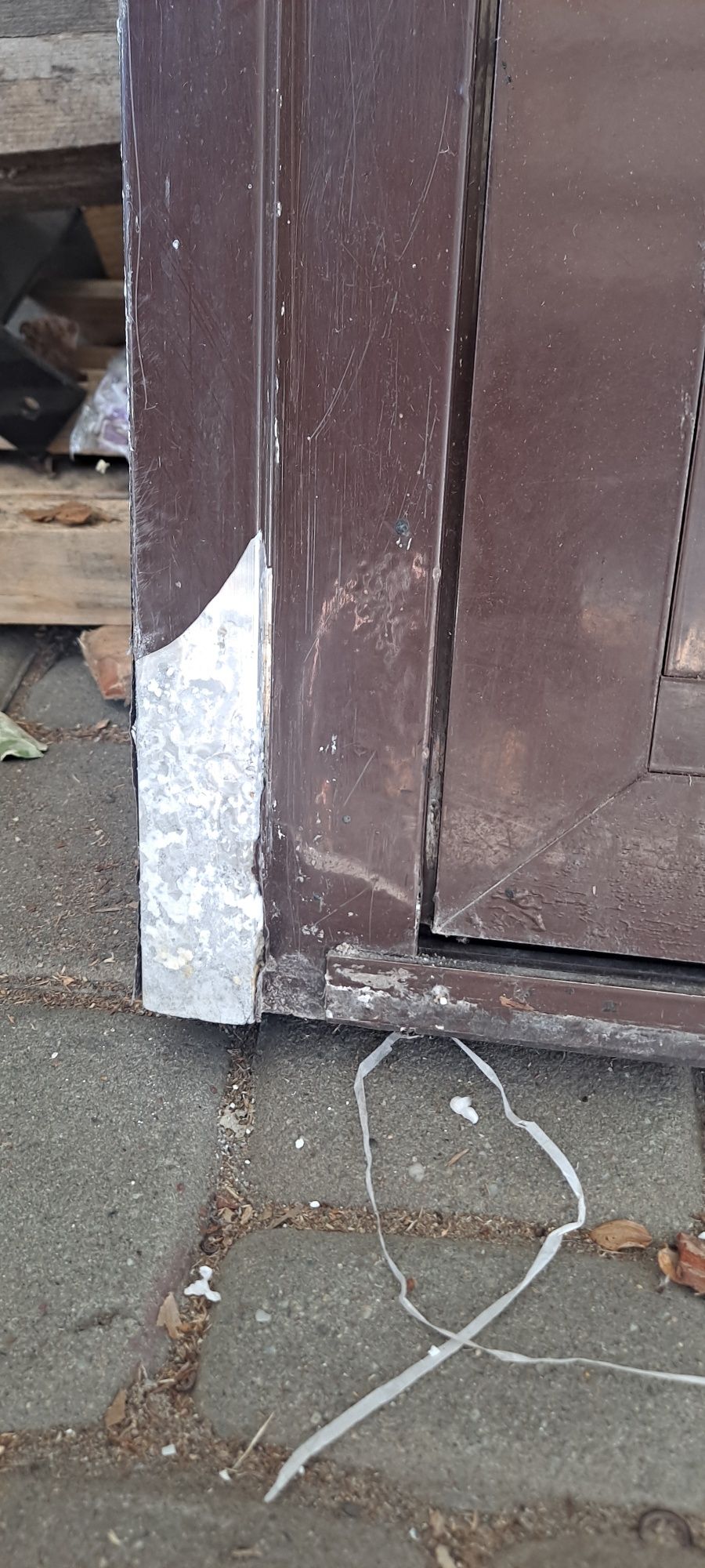 Drzwi aluminiowe wejściowe