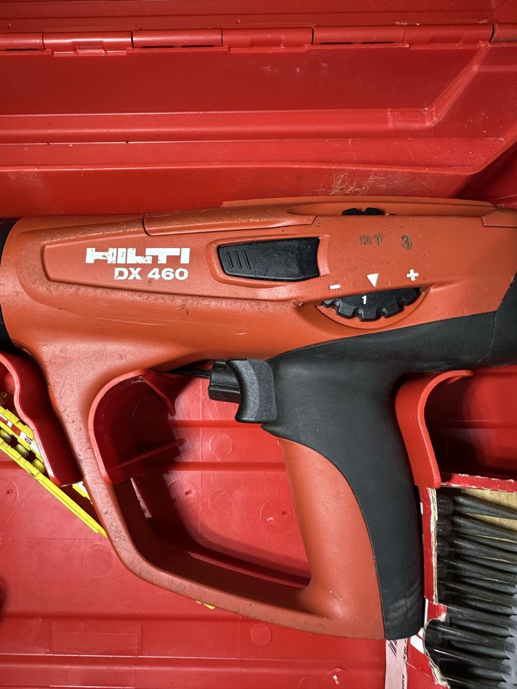 Пороховий монтажний пістолет Hilti DX 460 + hilti x 460 f8