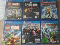 Ps4 Spiderman miles Morales Marvel Avengers  LEGO ninjago Ratchet