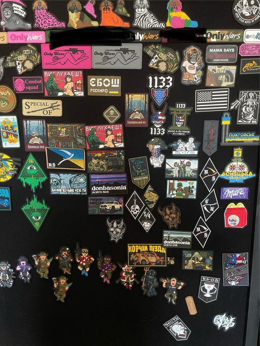 Патчі/Шеврони PSD FOG CGT 1133 AT OW та інші