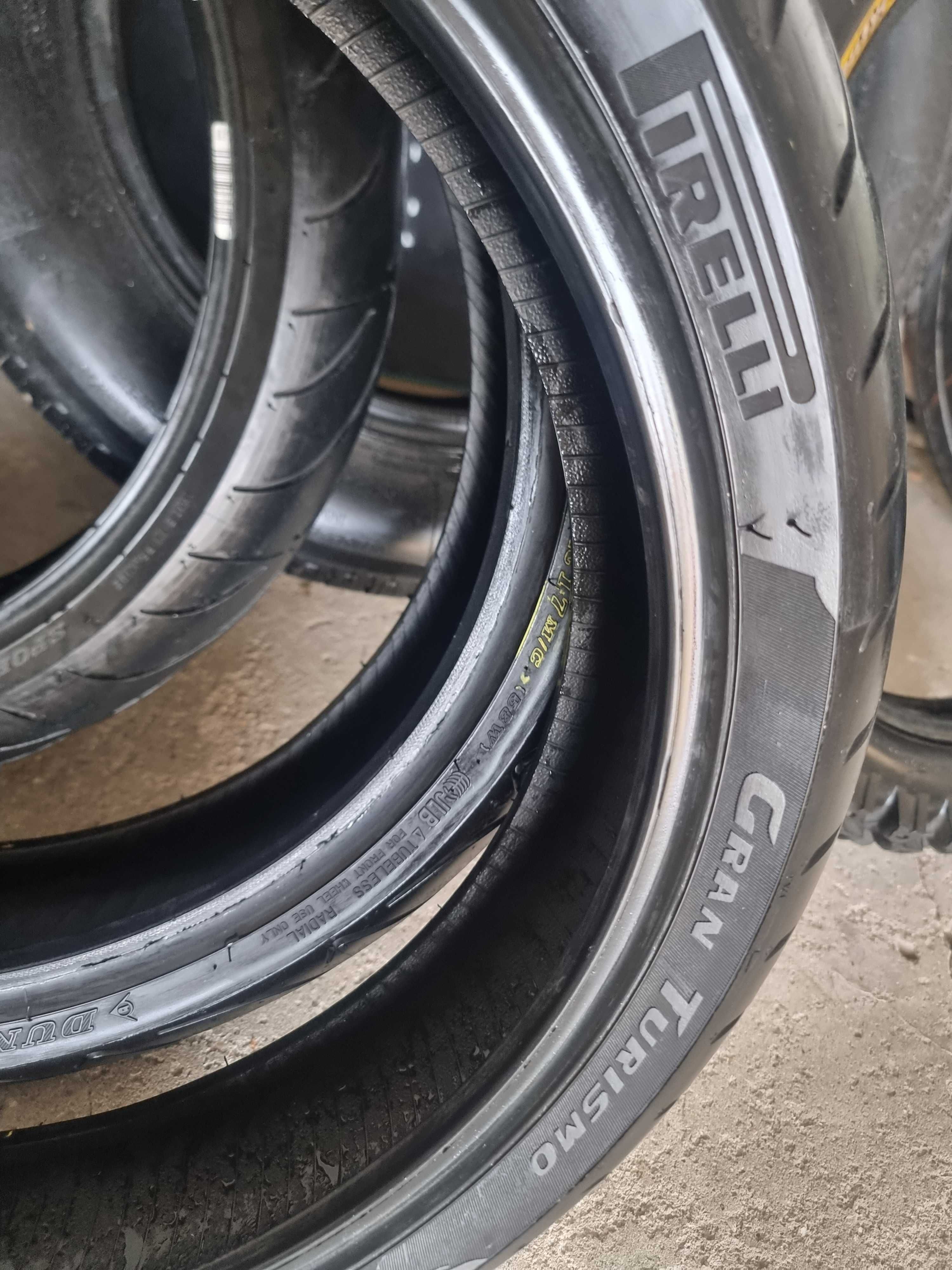 Pneus 120/70 17 como novos a ótimo preço