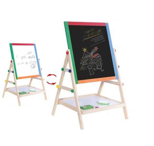 Деревянная игрушка  TREE TOYS MD 0897 Мольберт  двухстороний