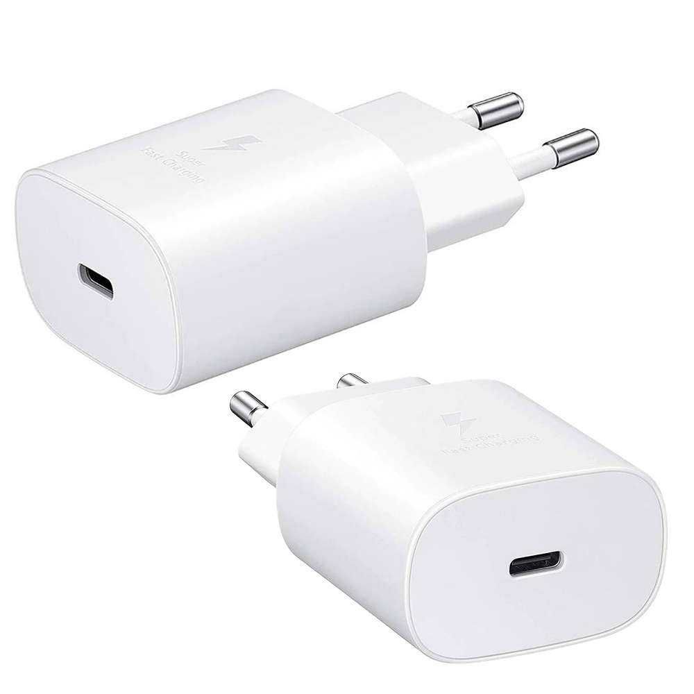 Ładowarka USB-C do Samsunga 25w Fast Charger Szybkie Ładowanie Kostka