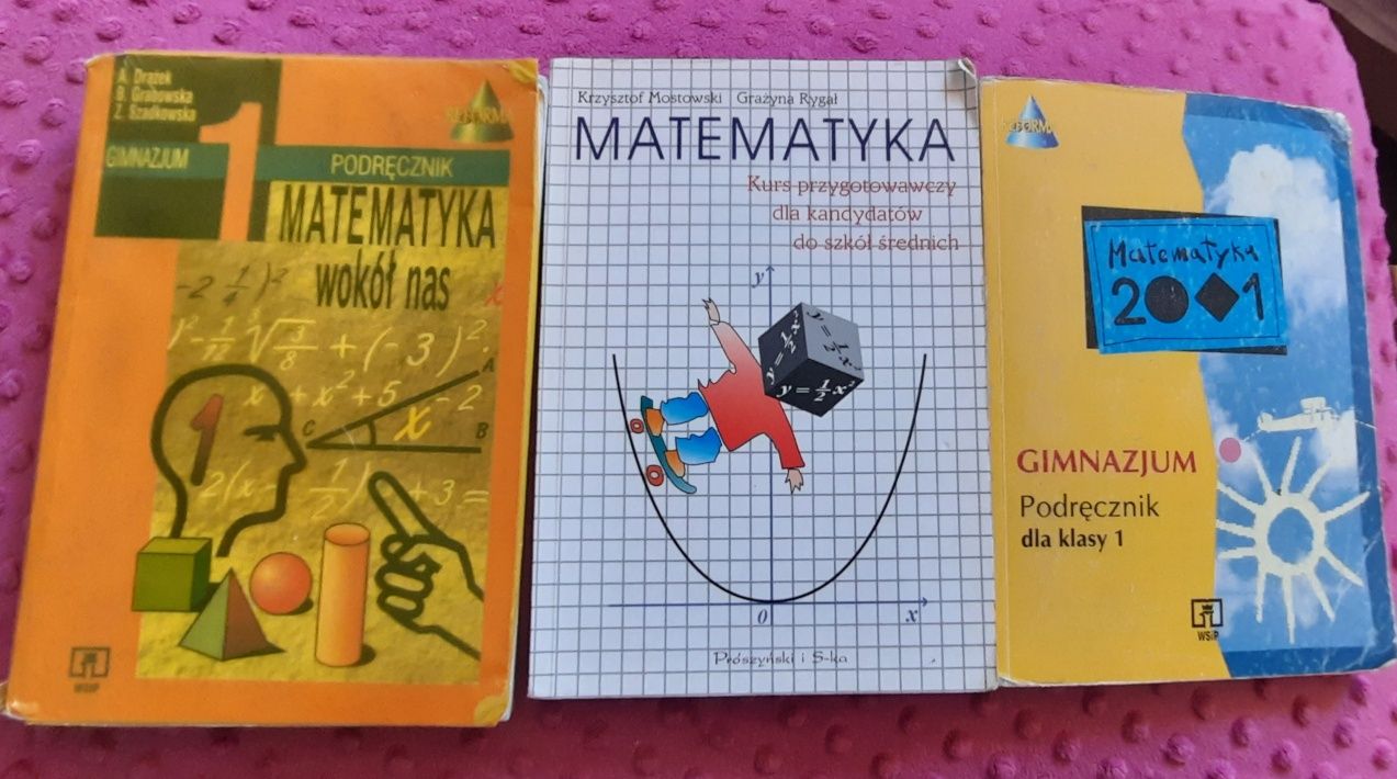 Pakiet Matematyka gimnazjum 7-8 klasa podstawówki