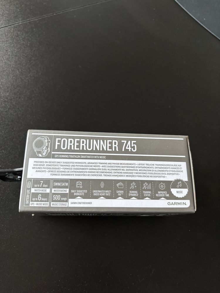 Zegarek smartwatch garmin forerunner 745