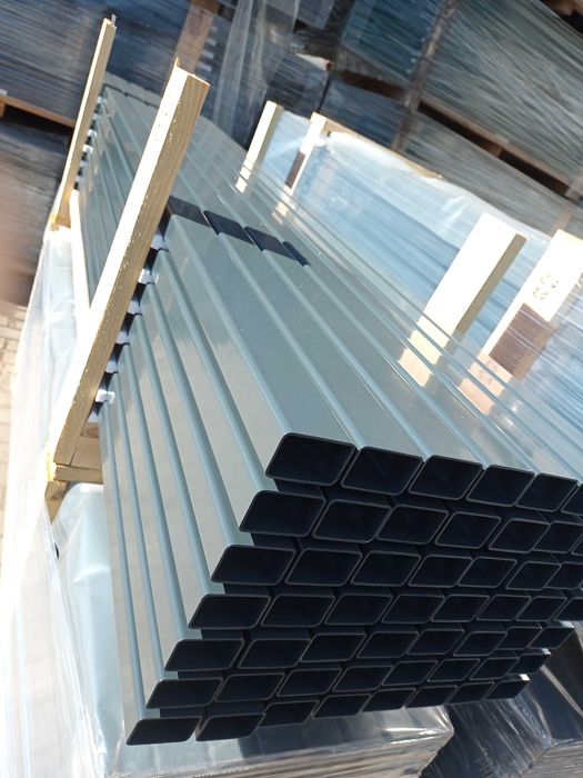 Panele ogrodzeniowe antrac fi 5 123 cm plus podmurówka słupki do panel