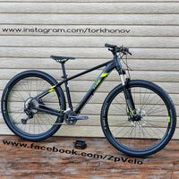 29 CUBE RACE ONE Вилка RockShox Air. Shimano DEORE XT 1X12.  Вага 13кг