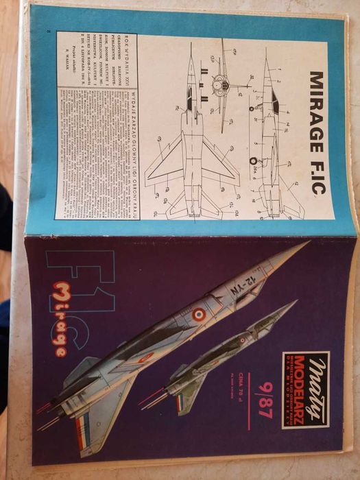 Mały Modelarz 9 /87 F1c Mirage