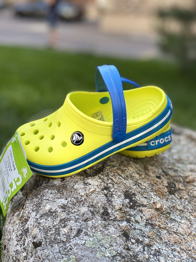 Детские дитячі кроксы оригинал шльопанці crocs crocband 22-35 р