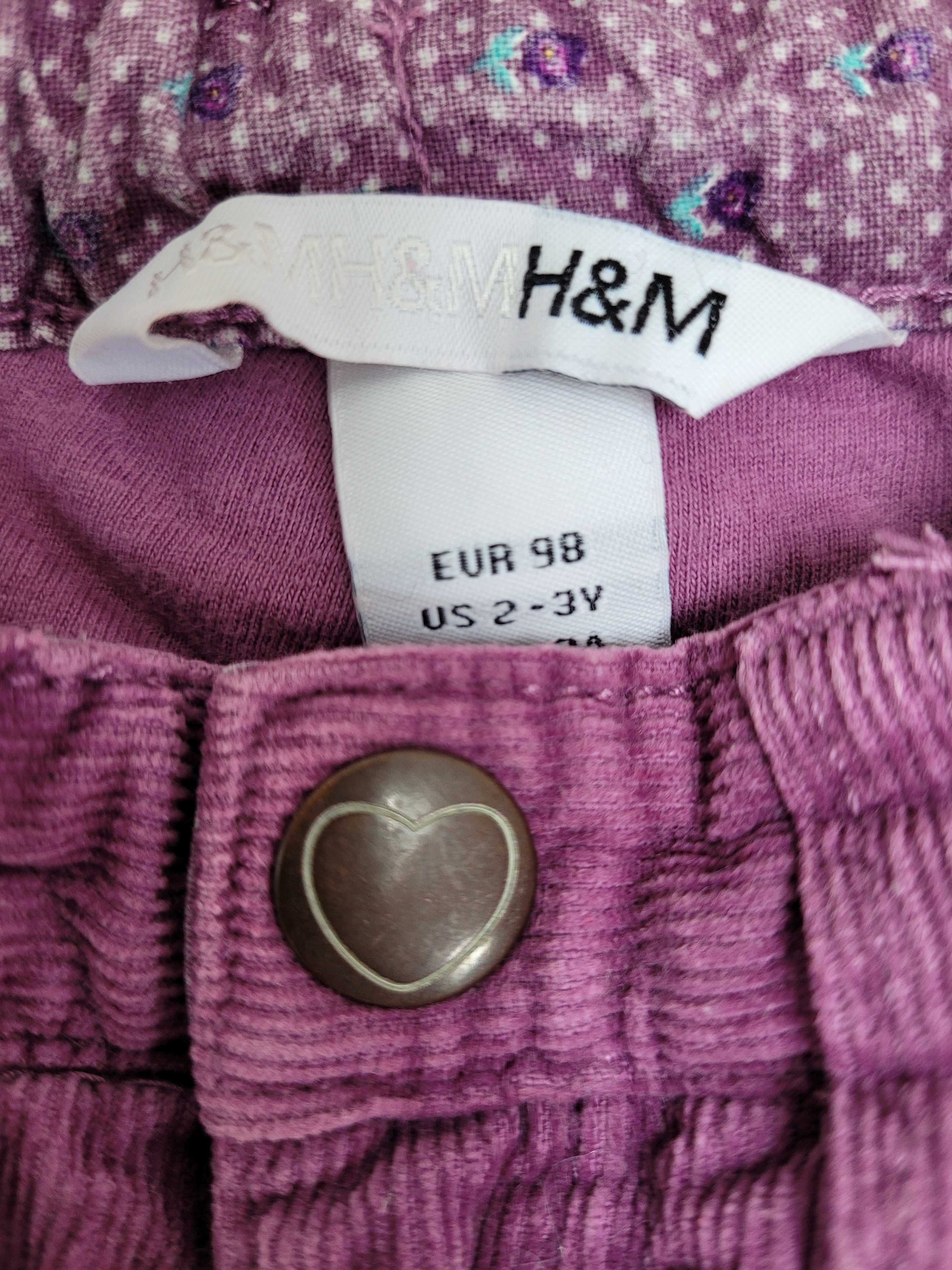 Spodnie H&M dla dziewczynki
