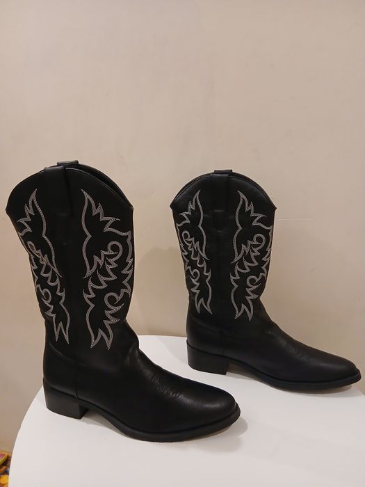 Ковбойські чоботи,Козаки, Мотоботи.44 розмір