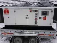 Wynajem agregatu prądotwórczego 50 kW na przyczepie