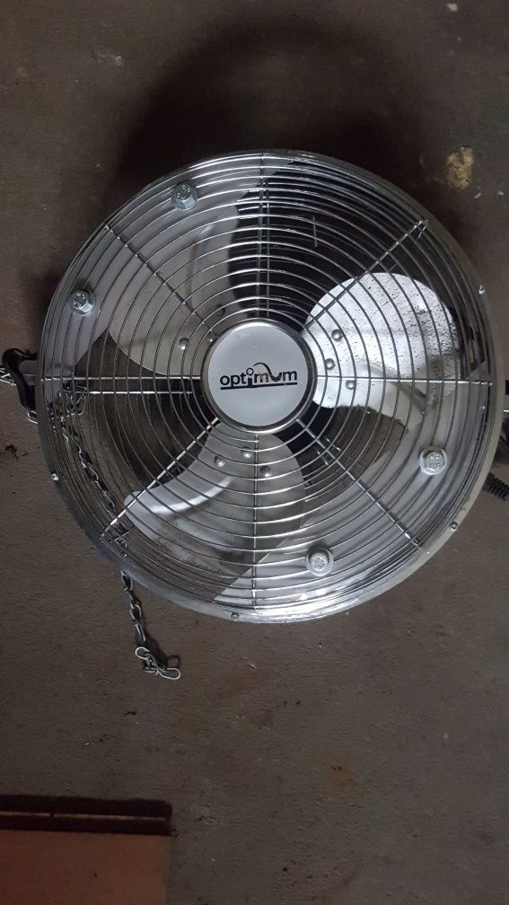 wiatrak wentylator metalowy optimum 40 W
