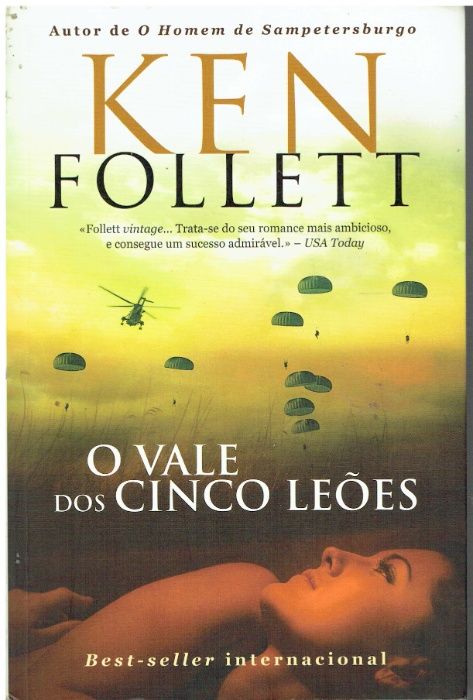7770 O Vale dos Cinco Leões de Ken Follett;
