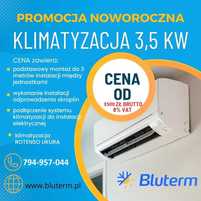 KLIMATYZACJA 3,5 kw z montażem