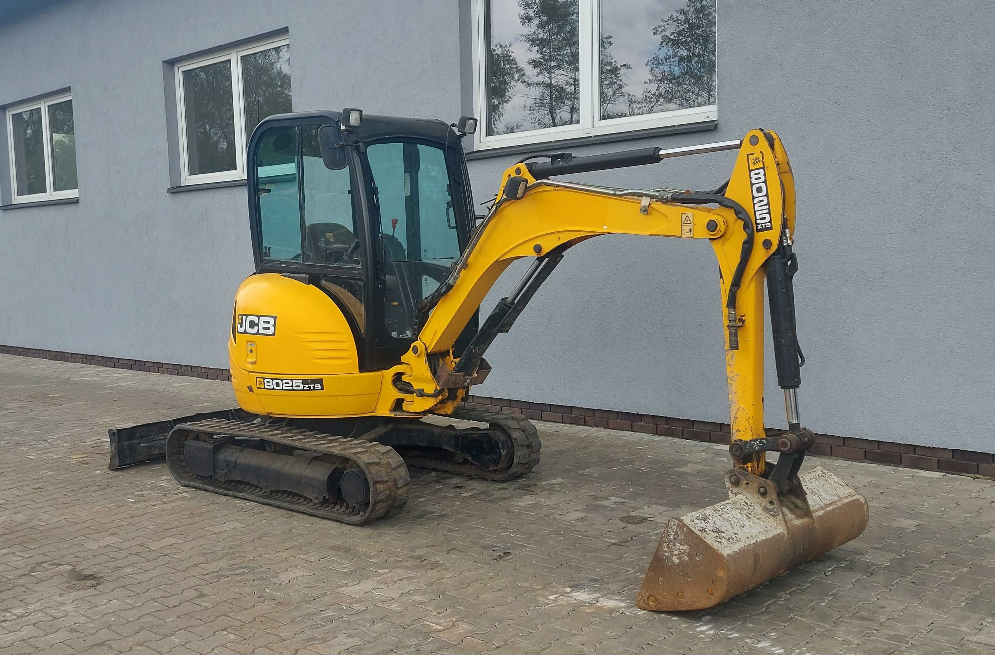 Koparka gąsienicowa Minikoparka JCB 8025ZTS