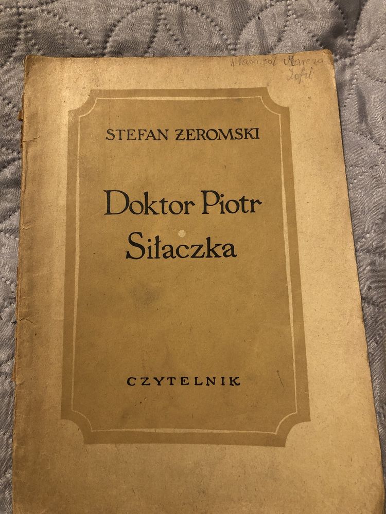 Książka „Doktor Piotr” „Siłaczka”