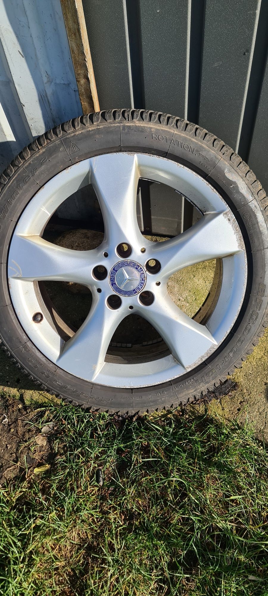 Koła Felgi Aluminiowe Alufelgi Mercedes W246 Zimowe 17" W176 W117
