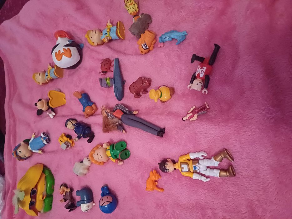 Lote de bonecos retro