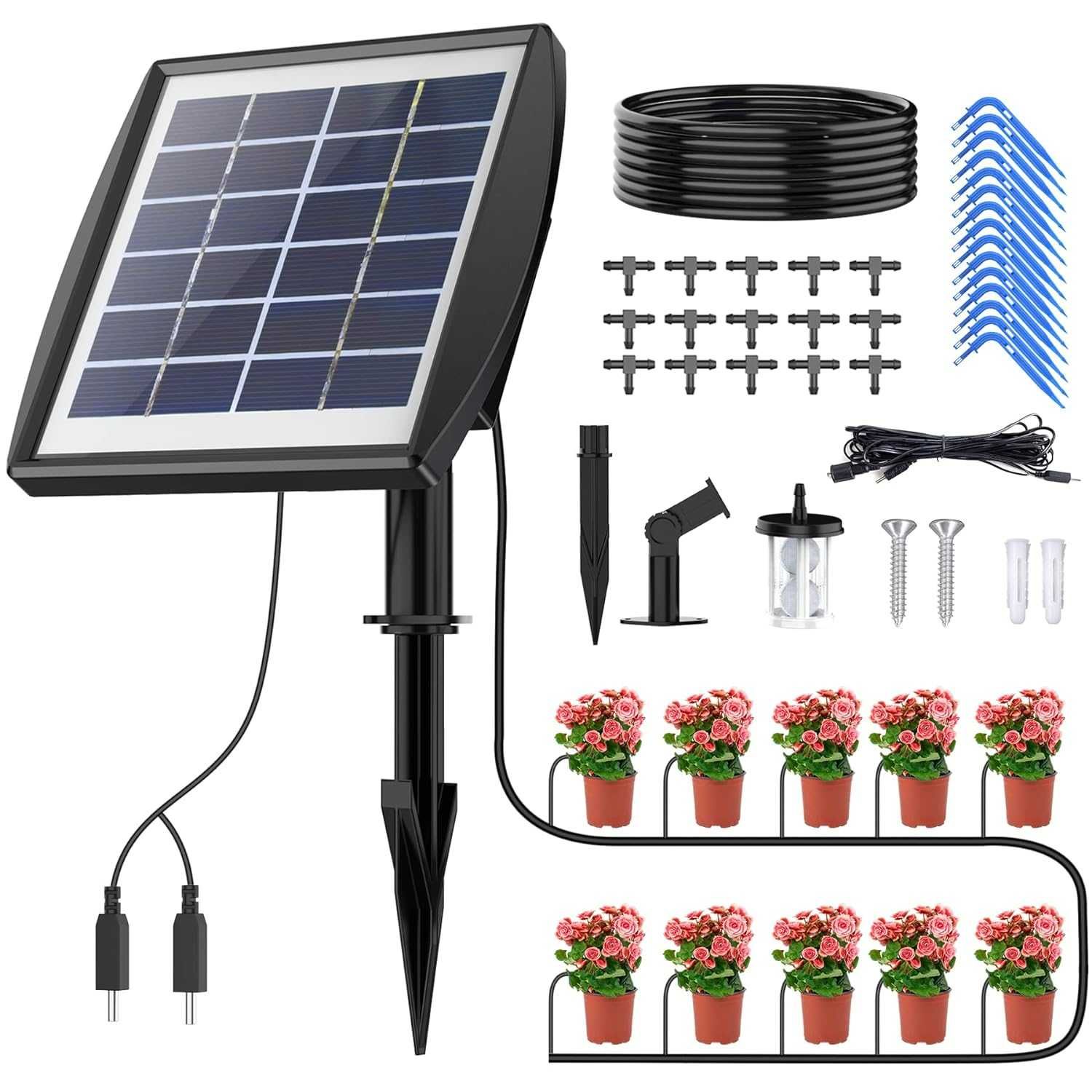 Ankway solarny system automatycznego nawadniania zasilany PV