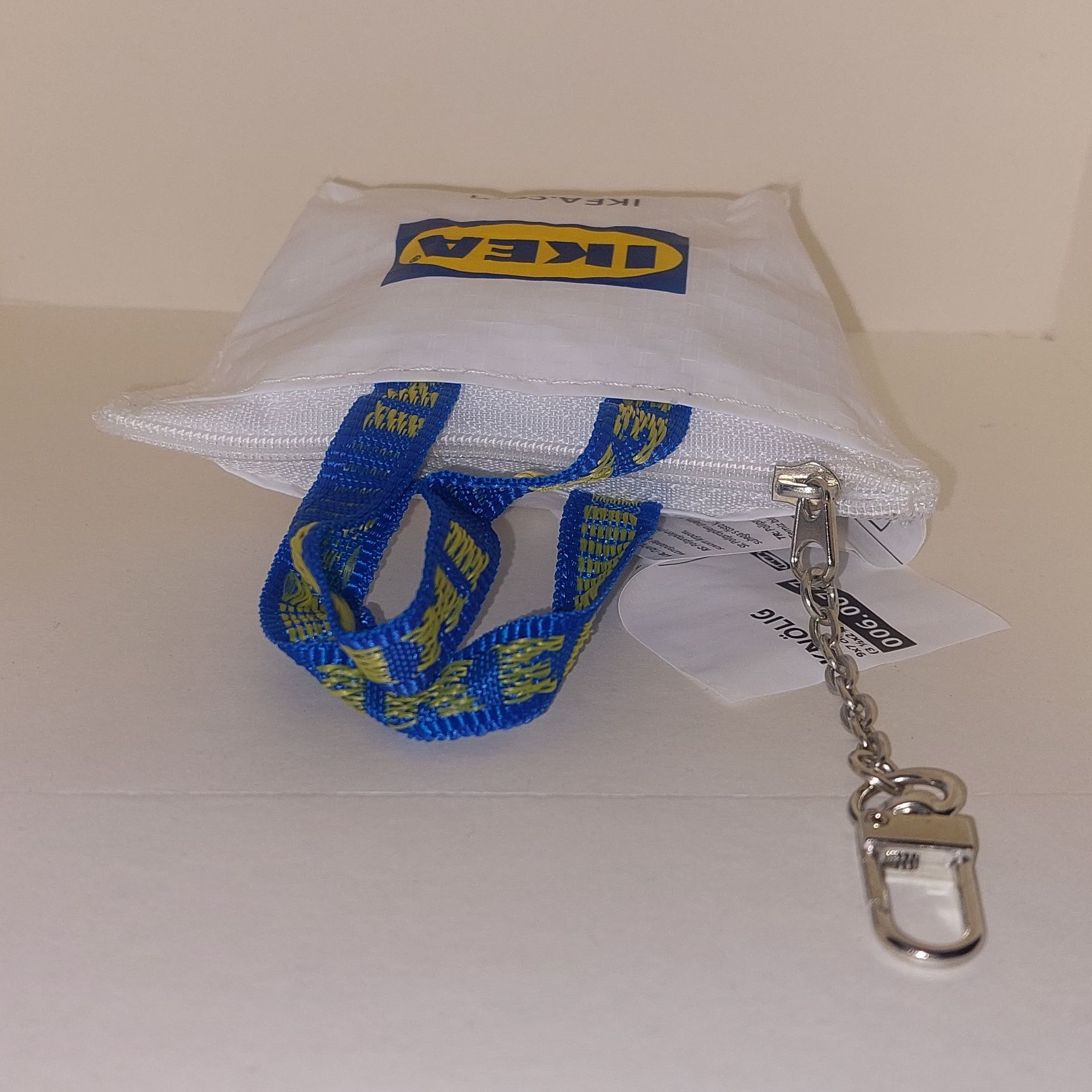 1zł Wysyłka Breloczek Portfelik na zamek IKEA saszetka 3w1 TorebkaMini