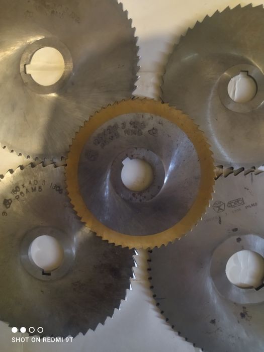 Фрези по металу діскова нова