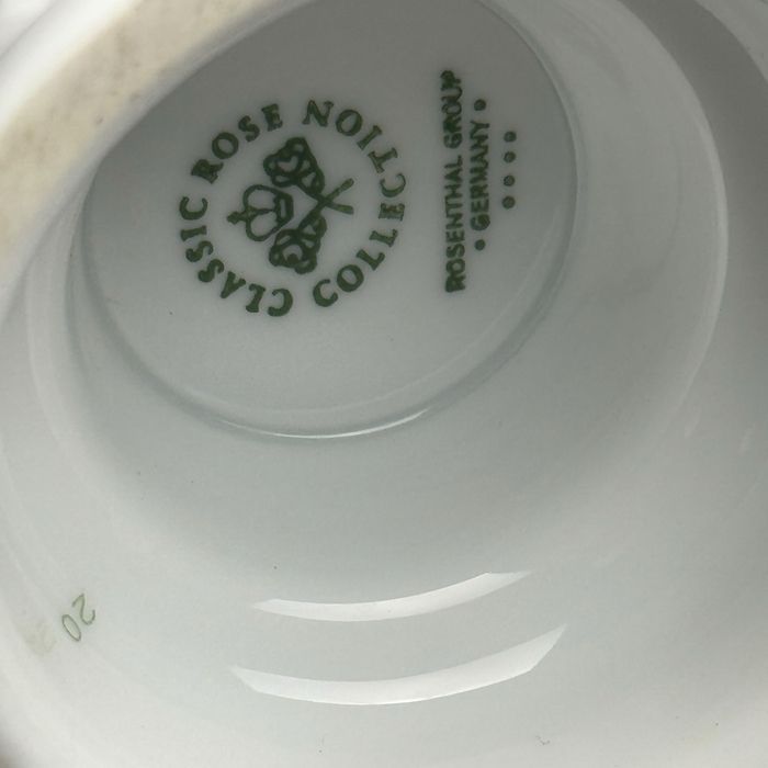 Wazon Rosenthal biała Maria bratki 15 cm b51/022245
