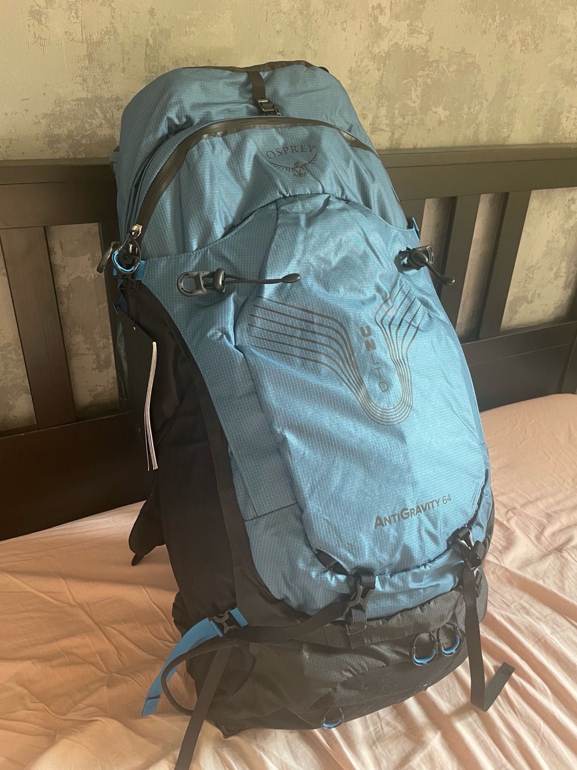 Nowy Osprey UNLTD AntiGravity 64 + pokrowiec lotniczy – topowy model