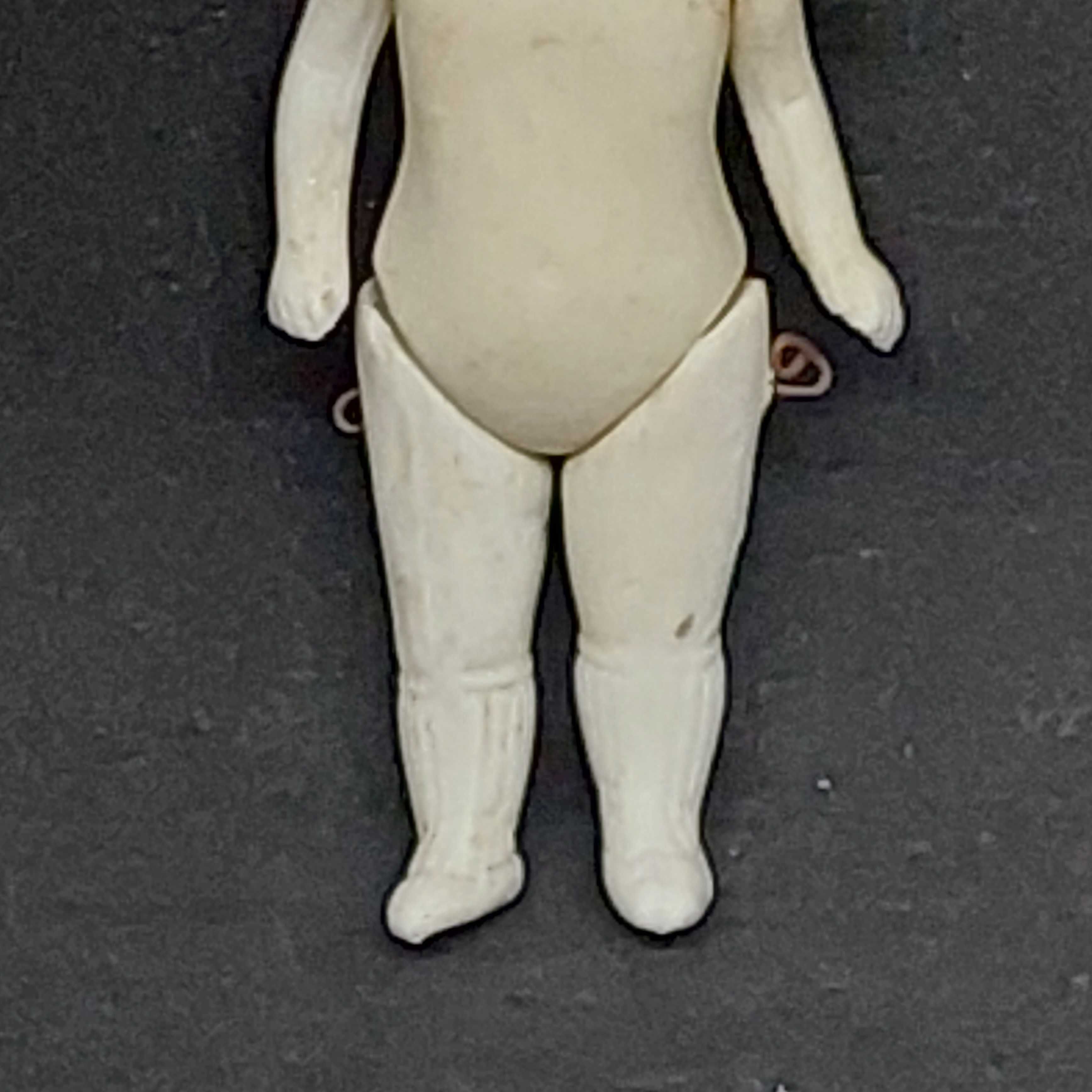 РАРИТЕТ шарнирная фарфоровая кукла Германия KESTNER 19 век 9 см.