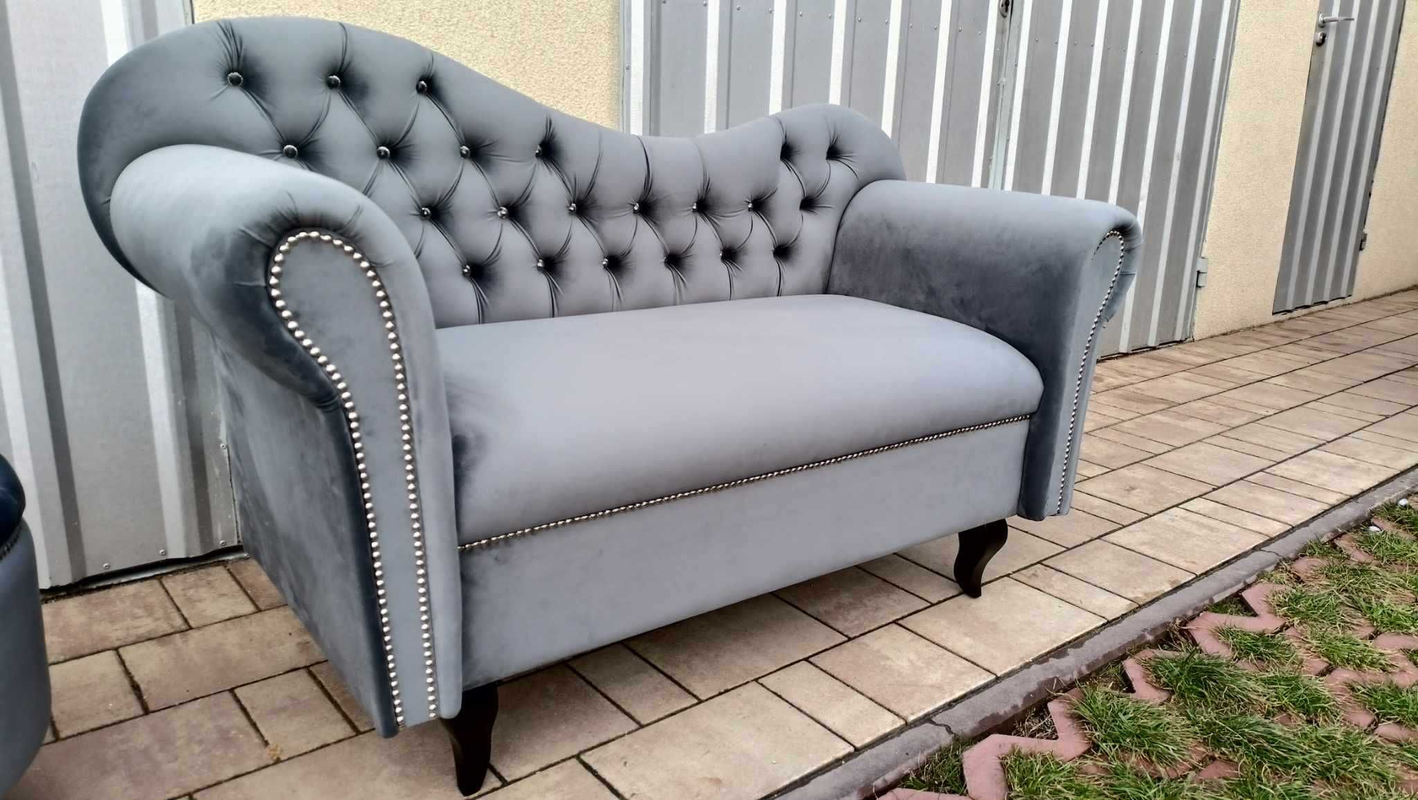 Sofa Glamour chesterfield II