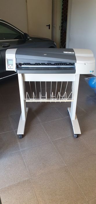 Plotter HP DesignJet T1100 + Guilhotina A3 Staples