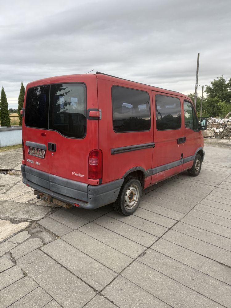 Renault master 2.8 dti 9 osobowy silnik iveco mascott opel movano