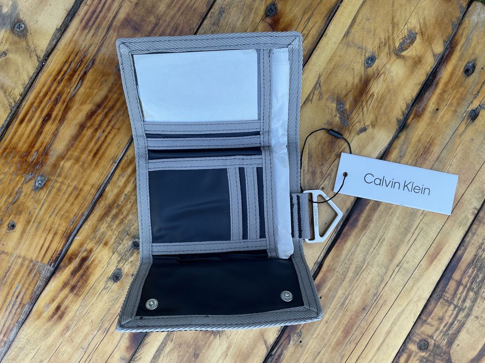 Новый кошелек calvin klein ( ck utility snap wallet ) с америки
