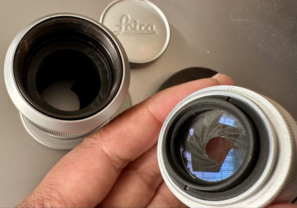 Leica Elmar 90mm F:4 para encaixe Leica M