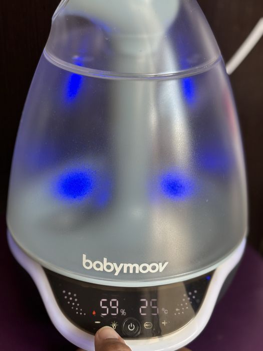Babymoove Humidificador Silencioso Candeeiro de Noite