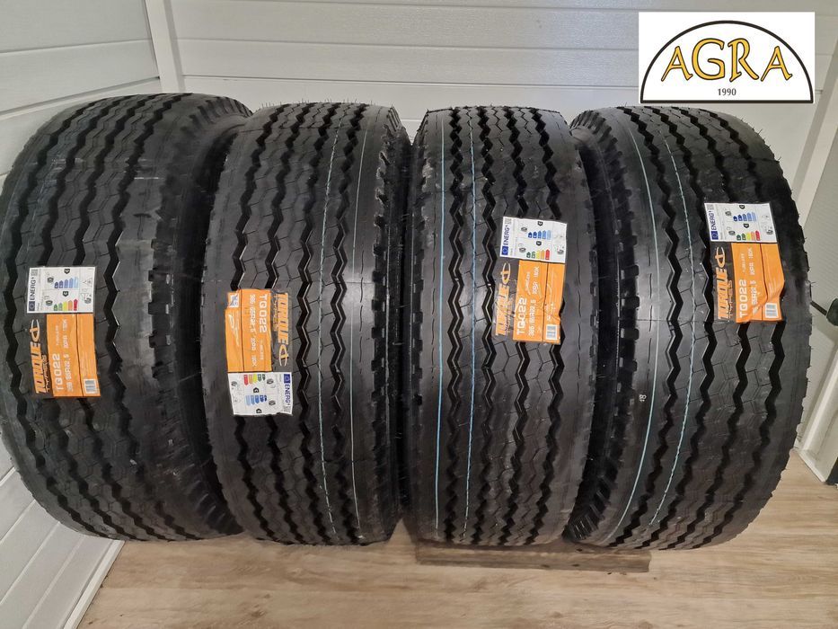 385/65r22.5 TORQUE MIRAGE SATOYA opona NACZEPA mocna SZEROKA opony