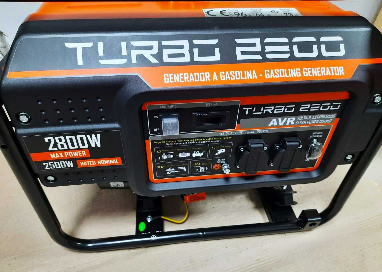 Генератор бензиновий GENERGY TURBO 2800 2,8 кВт, виробник - Іспанія
