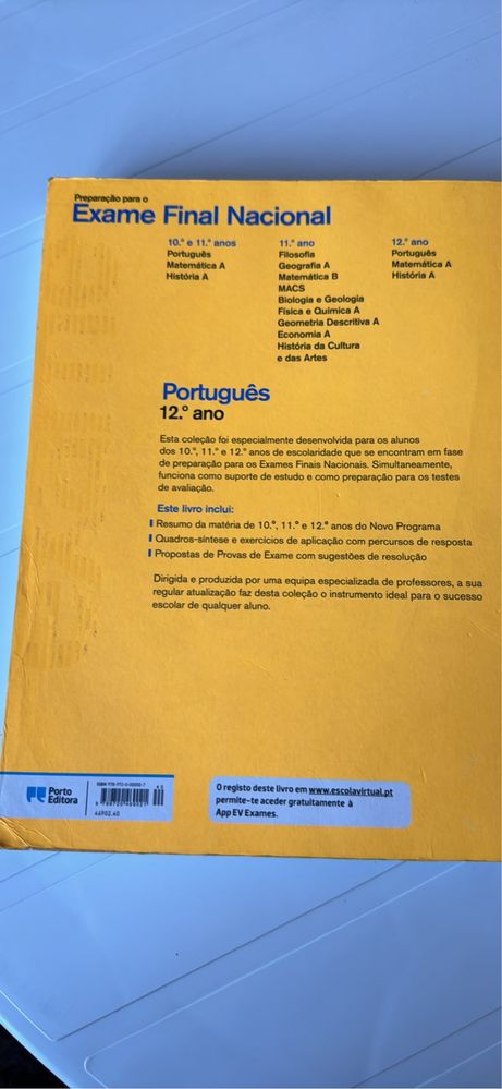2 Manuais de exame de português