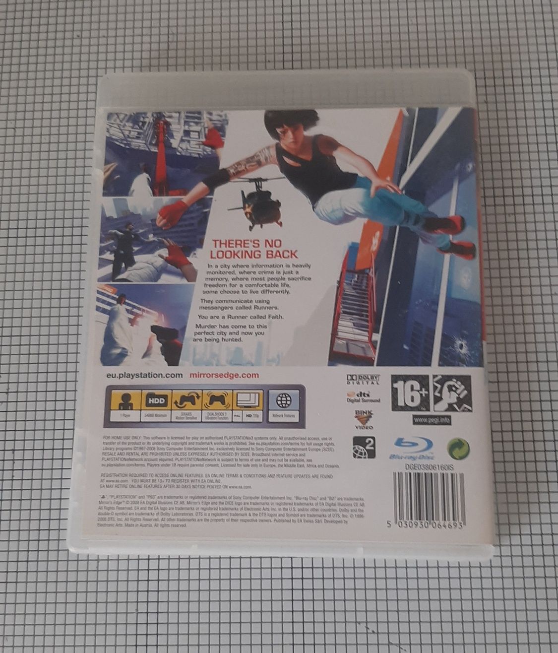 Jogo Mirrors Edge (ps3)