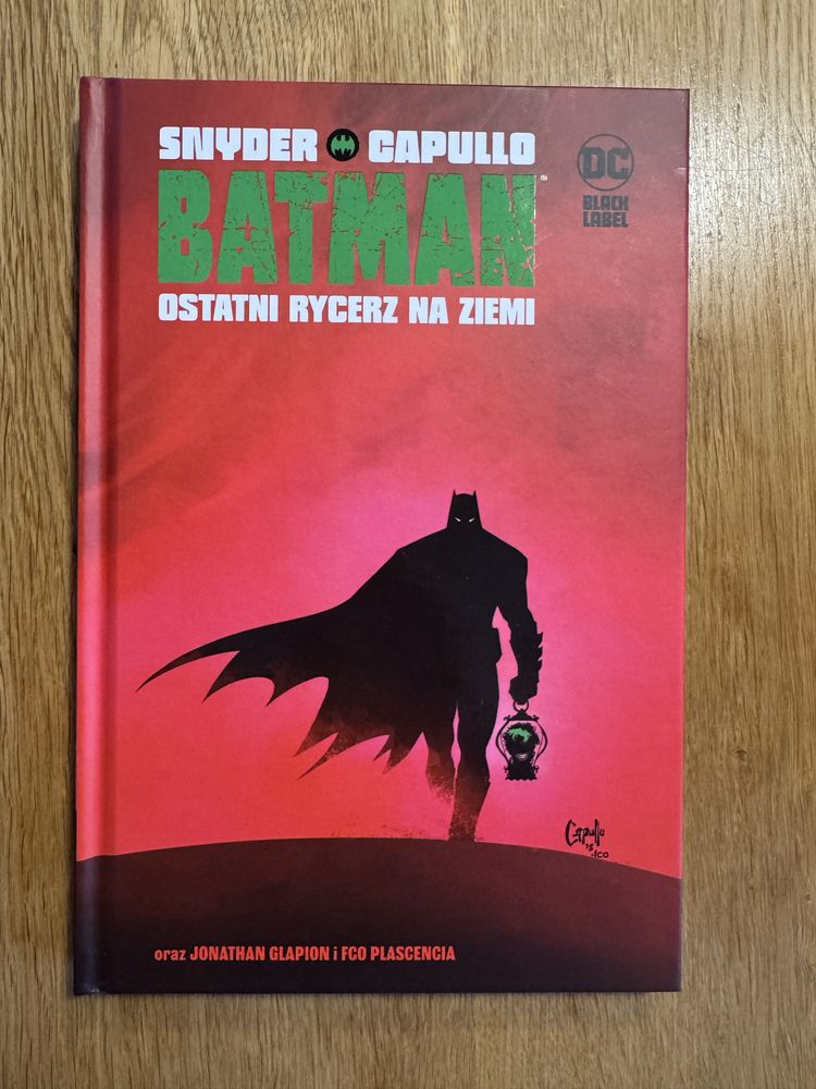 Komiks Batman Ostatni Rycerz na Ziemi