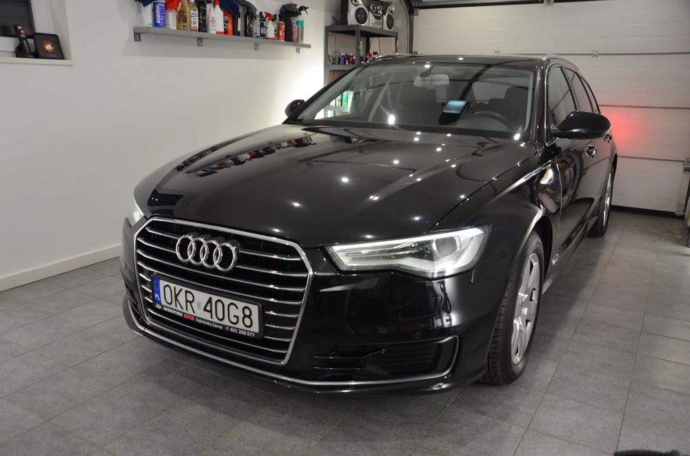 Audi A6 Avant Diesel 190KM S-tronic Kamera cofania elektr. klapa Po liftingu FV