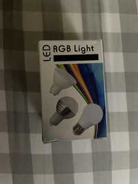 Lâmpada RGB com comando