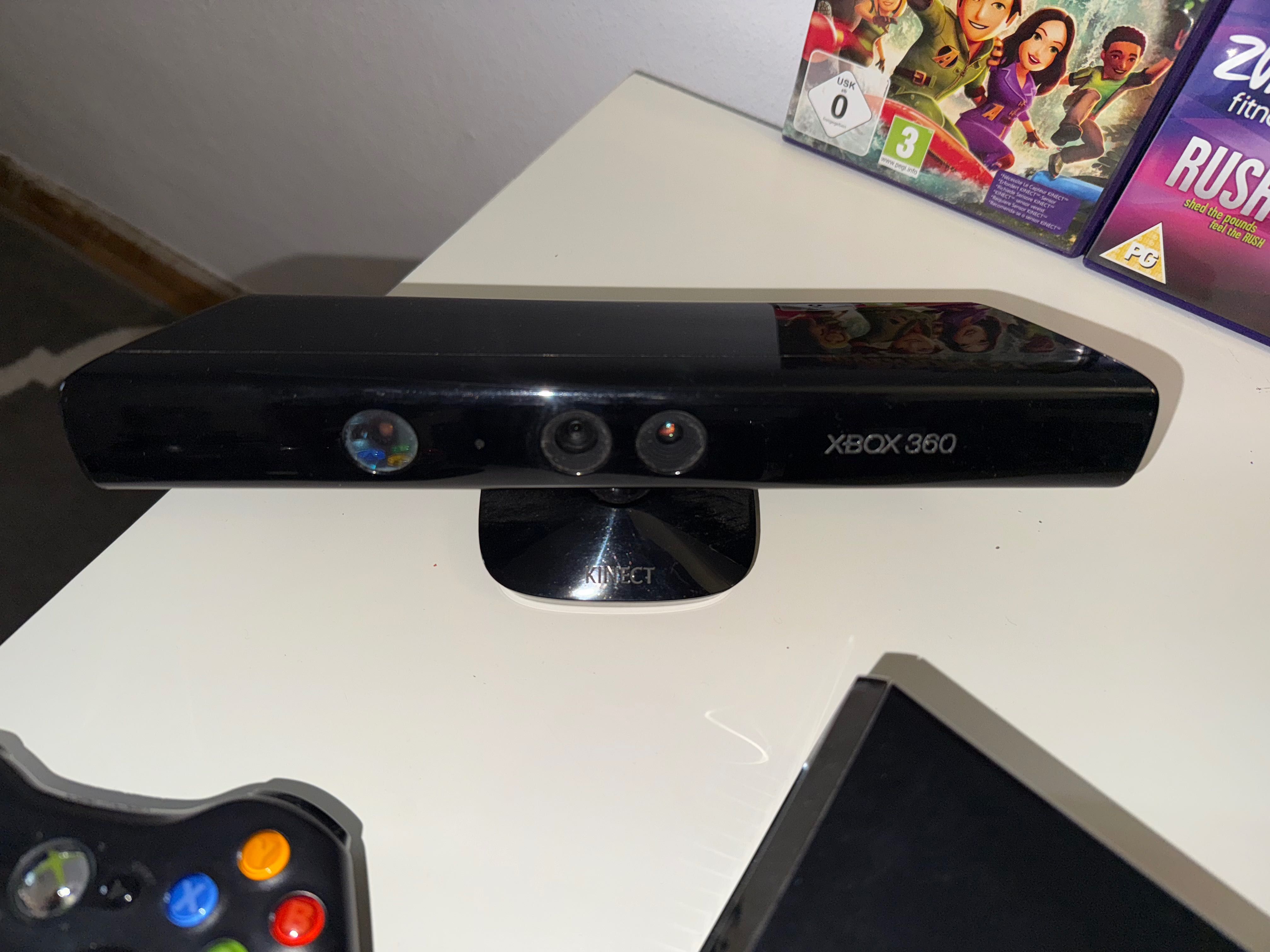 XBOX 360 + PAD + KINECT + 3 GRY Gratis