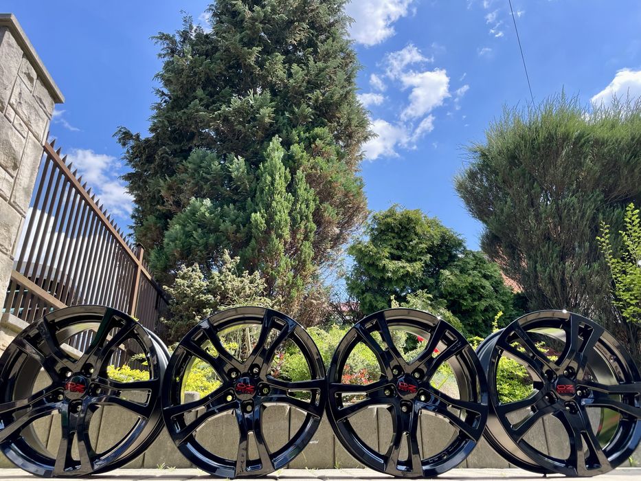 czarne vw 17 5x112 golf V VI seat leon skoda octavia audi a3 8p oz