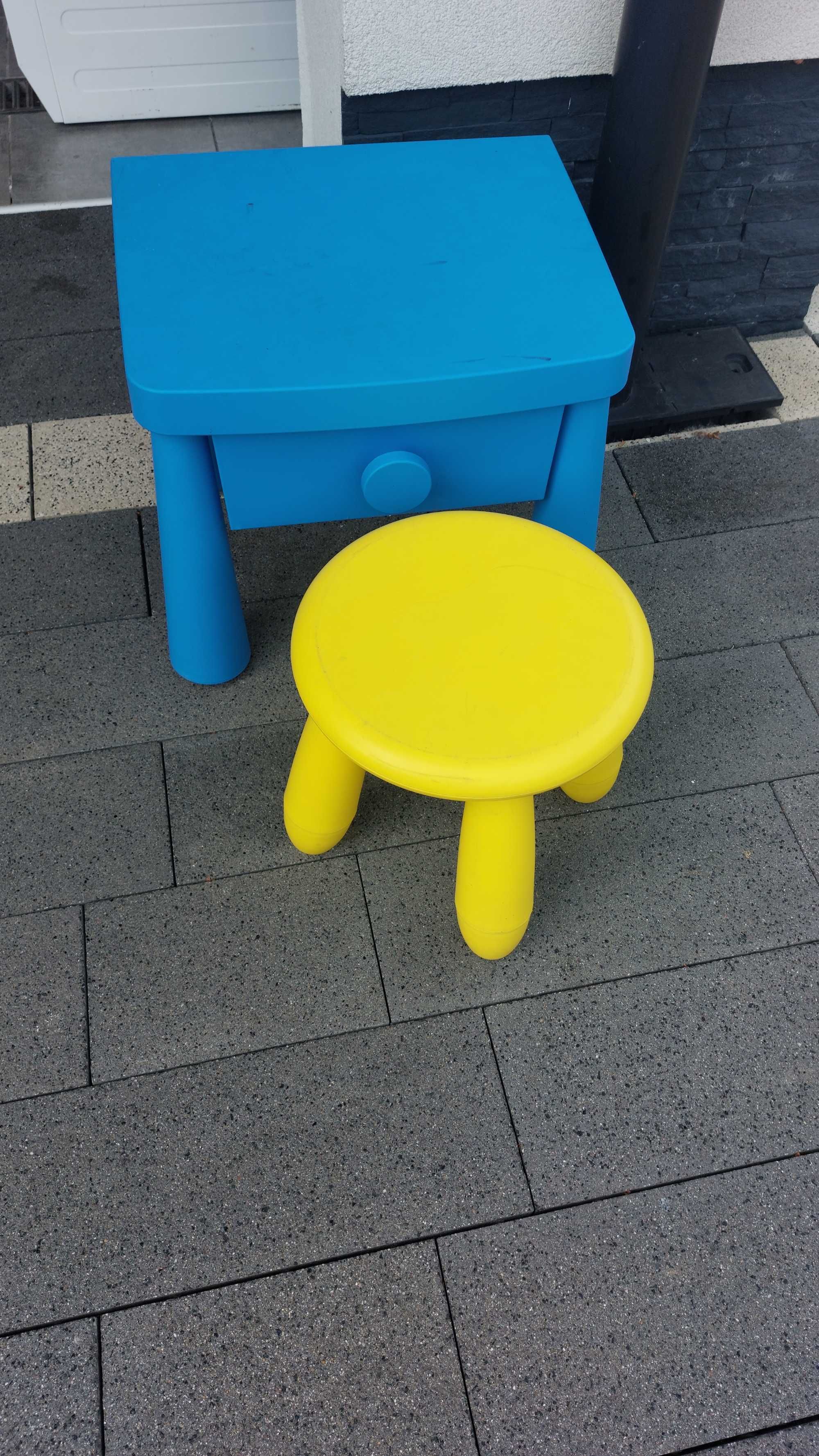 Ikea stolik plus taborecik dla dziecka