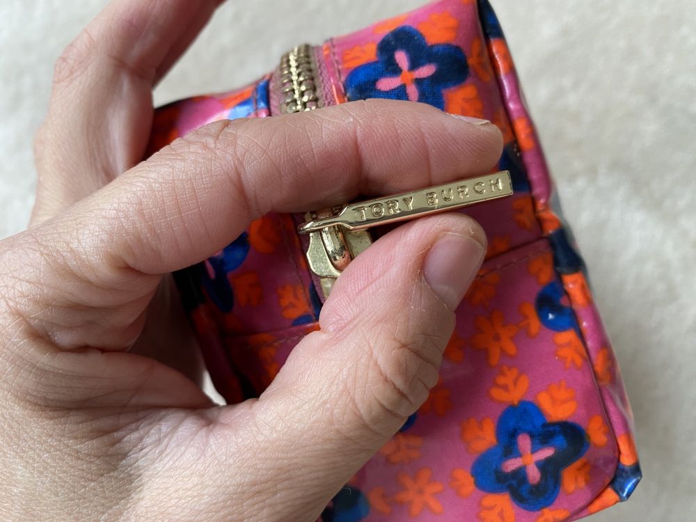 Estojo maquilhagem Tory Burch genuíno