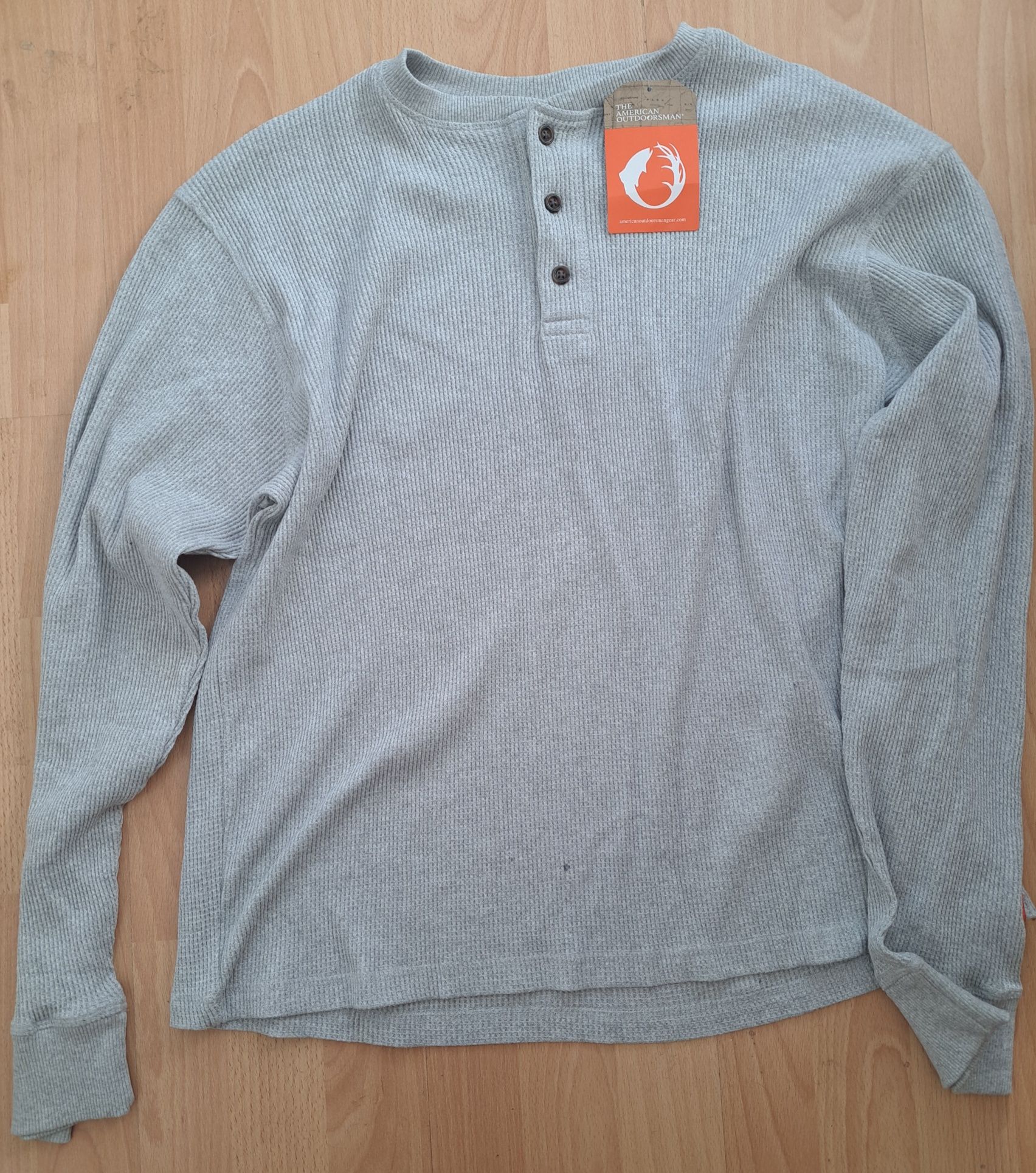 Lekki meski Sweter  z USA TKMaxx TK Maxx niby M batdziej L XL  Nowy me