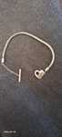 Pulseira Pandora Moments com safty chain